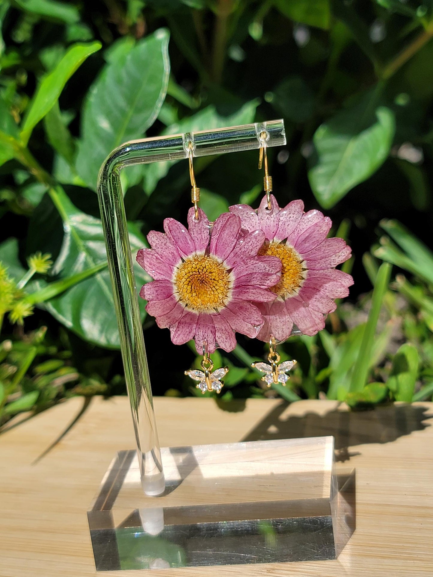 Marguerite Daisy 18k Gold plated Earrings