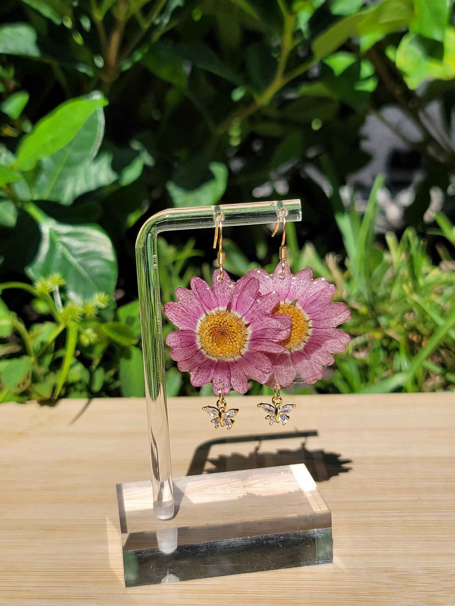 Marguerite Daisy 18k Gold plated Earrings