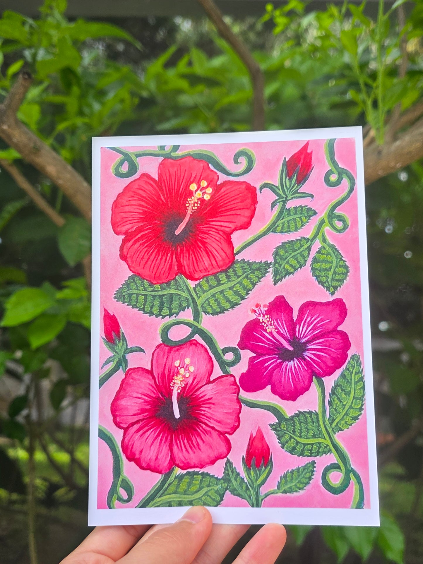 Hibiscus Dream Art print