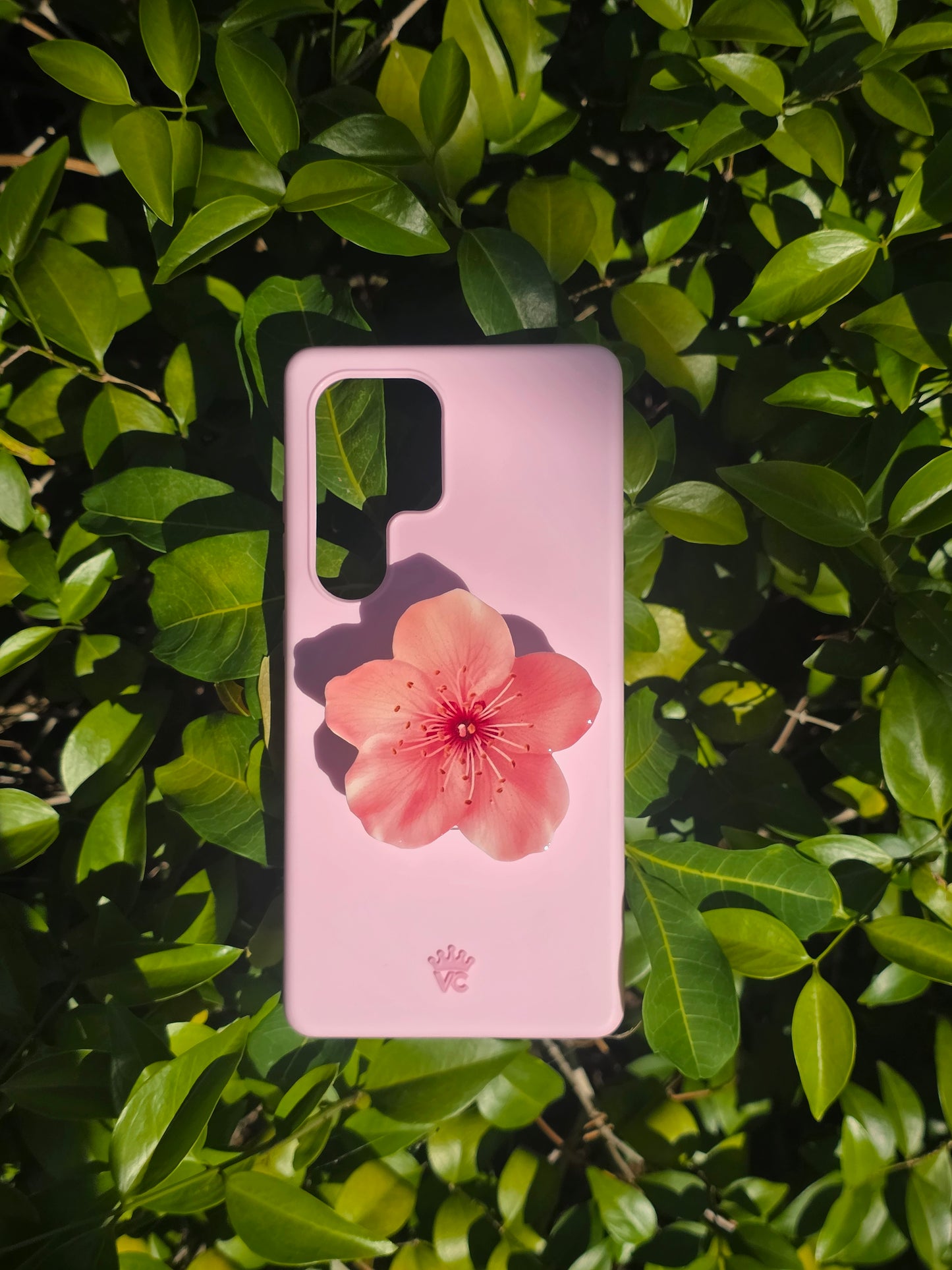 Pink Cherry Blossom flower phone grip