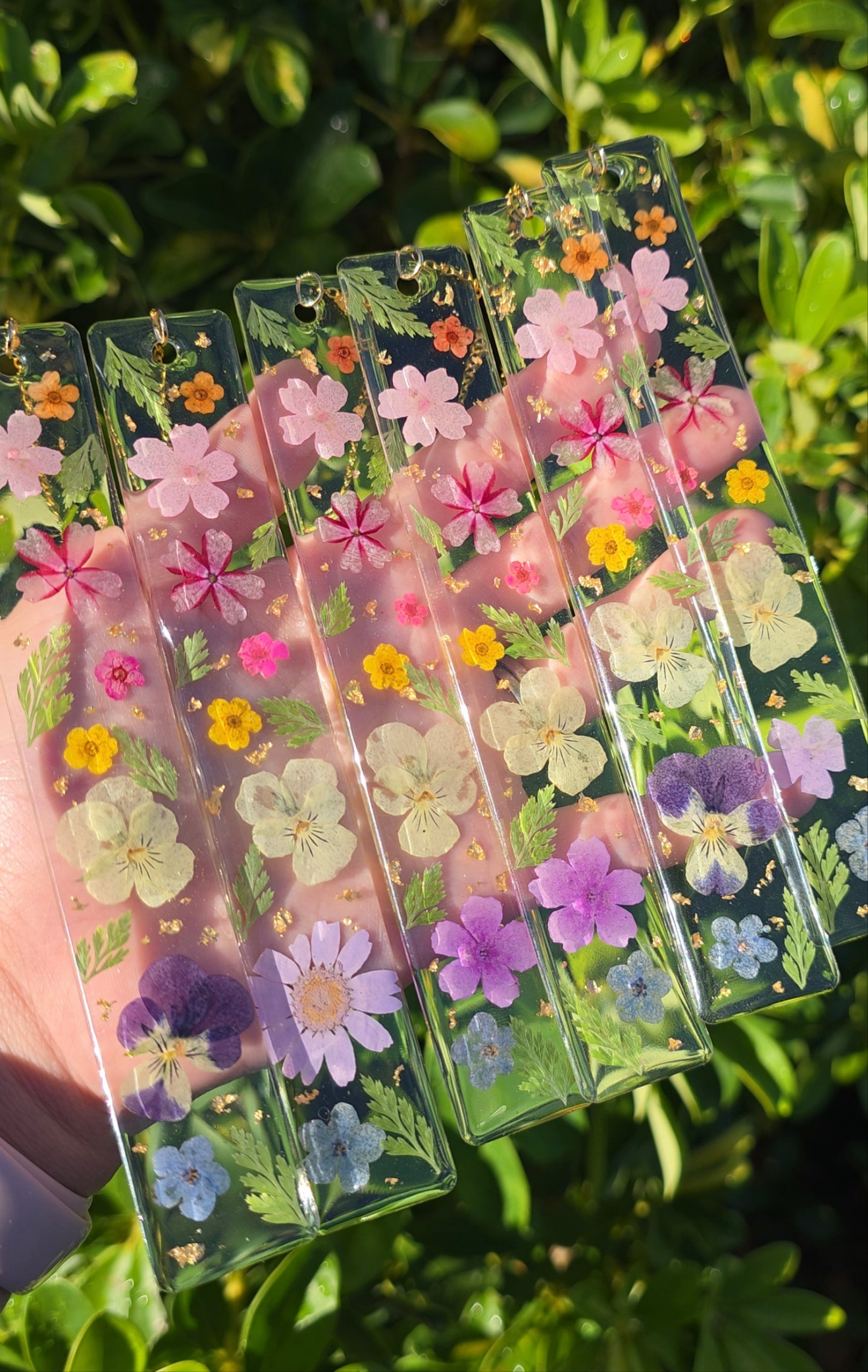 Flower Enchanted Bookmarks