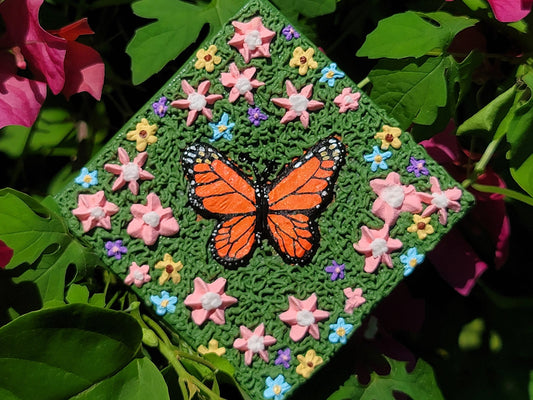 Mini textured Butterfly Canvases