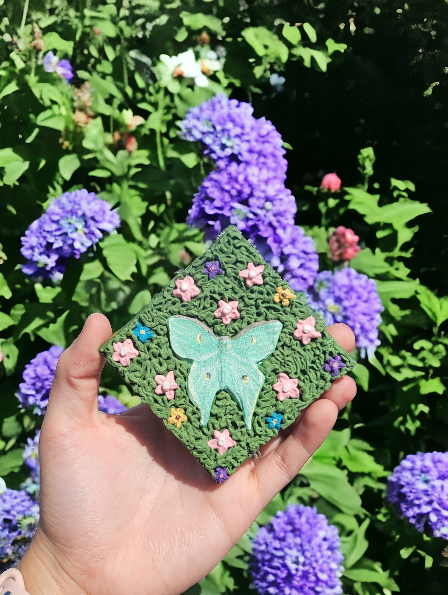 Mini textured Butterfly Canvases