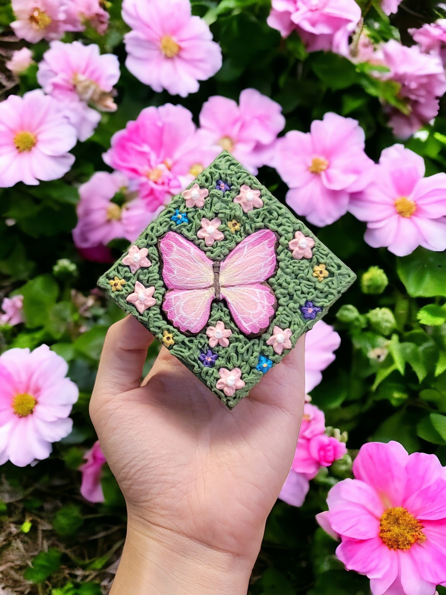 Mini textured Butterfly Canvases