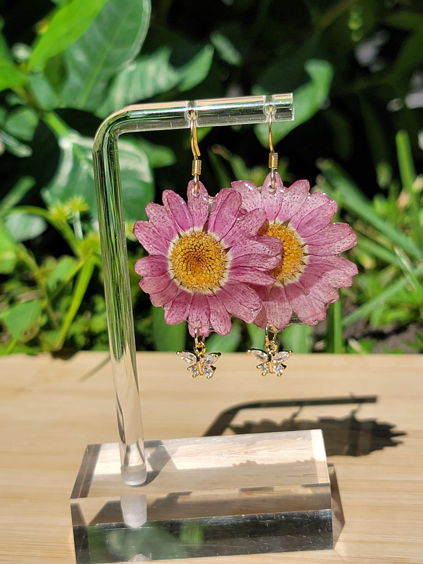 Marguerite Daisy 18k Gold plated Earrings