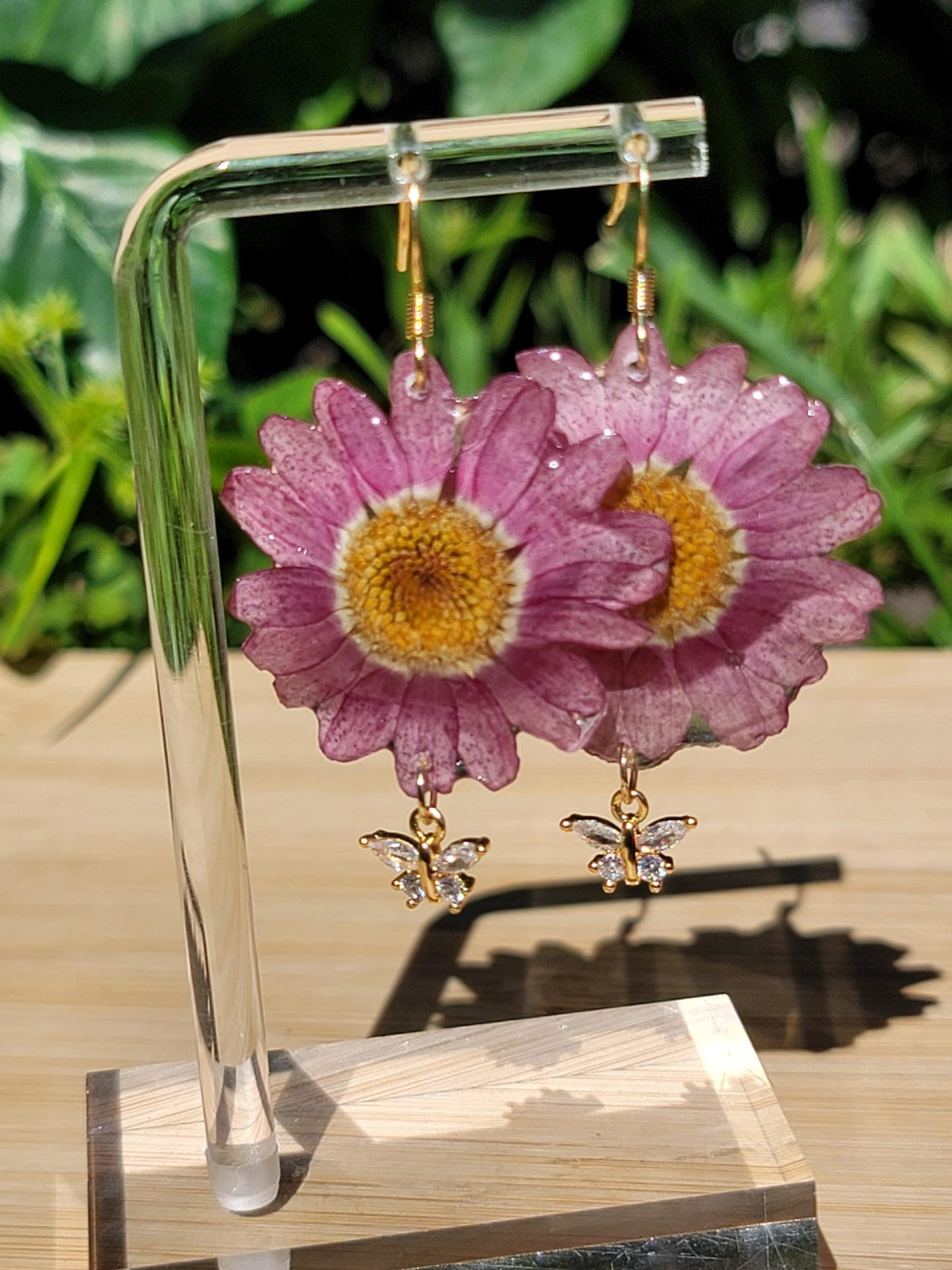 Marguerite Daisy 18k Gold plated Earrings