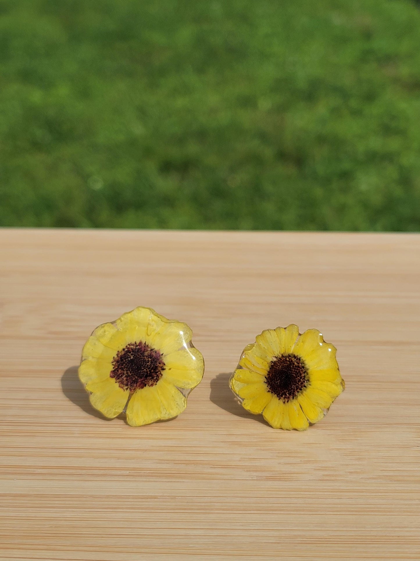 Real Sunflower Ring
