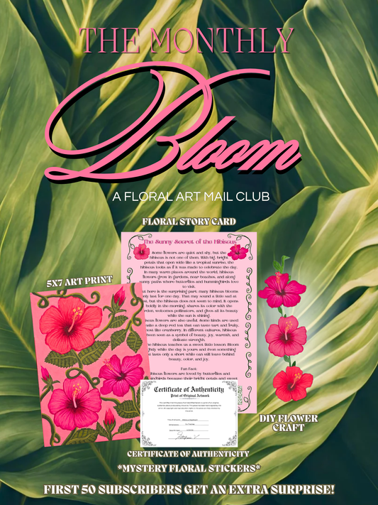 The Monthly Bloom Mail Club