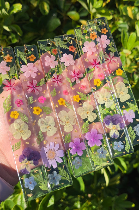 Flower Enchanted Bookmarks
