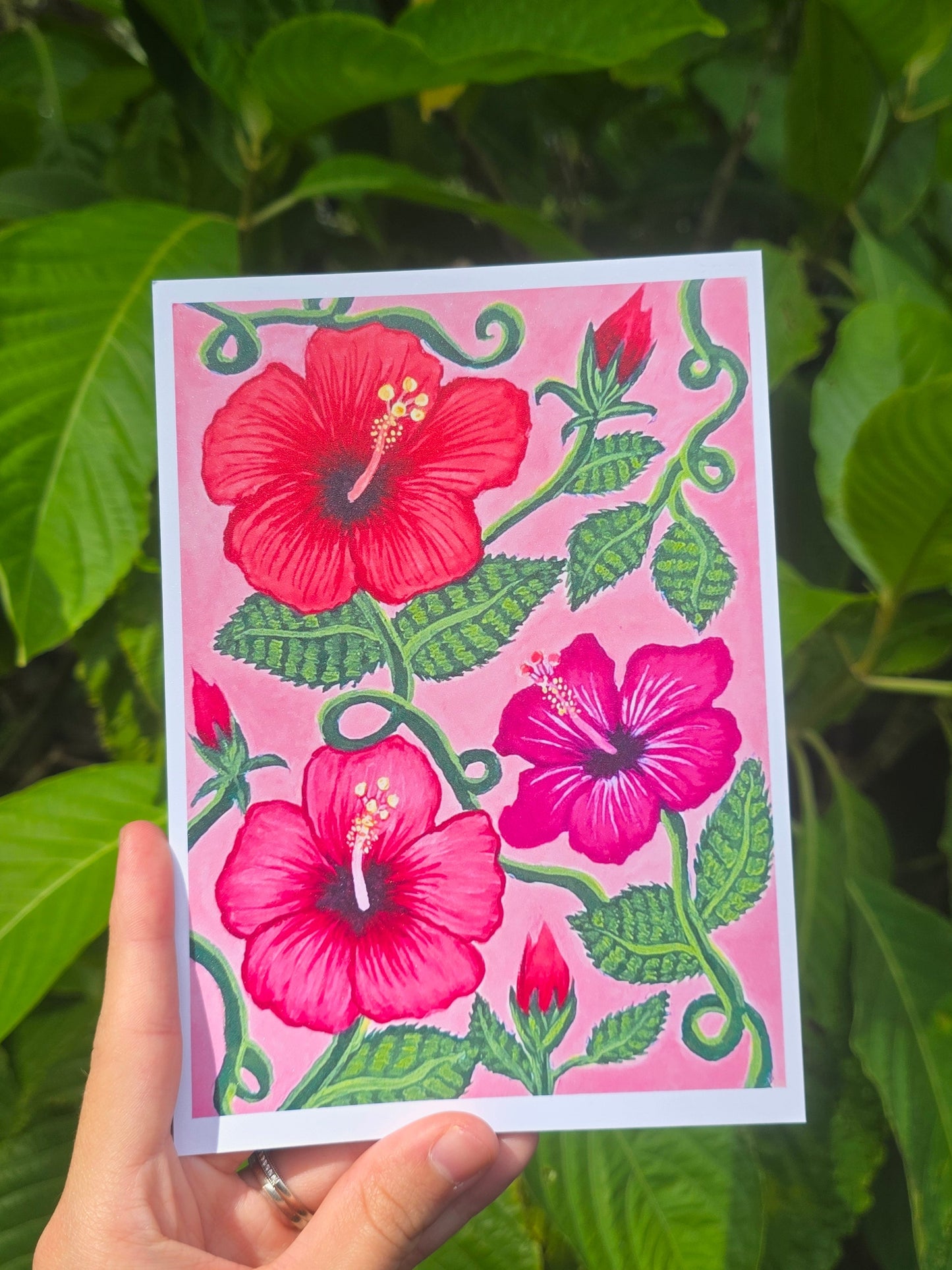 Hibiscus Dream Art print